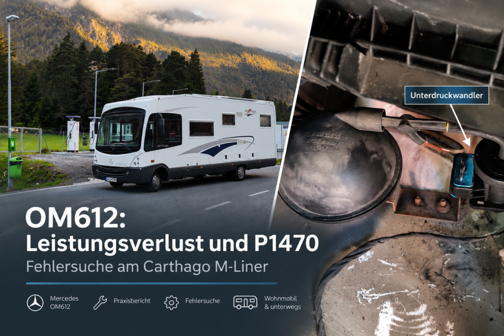 Leistungsverlust beim OM612 – Fehlersuche am Carthago M-Liner