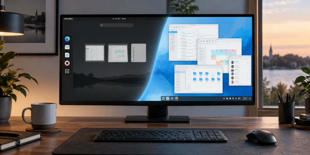 Von GNOME zu Plasma – wenn die PIM-Suite den Desktopwechsel auslöst