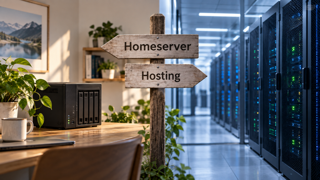 Homeserver oder Hosting? Technik, Kosten und Datensouveränität im Vergleich